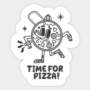 Time for Pizza Sticker